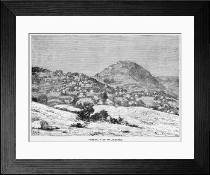 Framed Print : Ethiopia Ankober Framed Print : Ethiopia Ankober