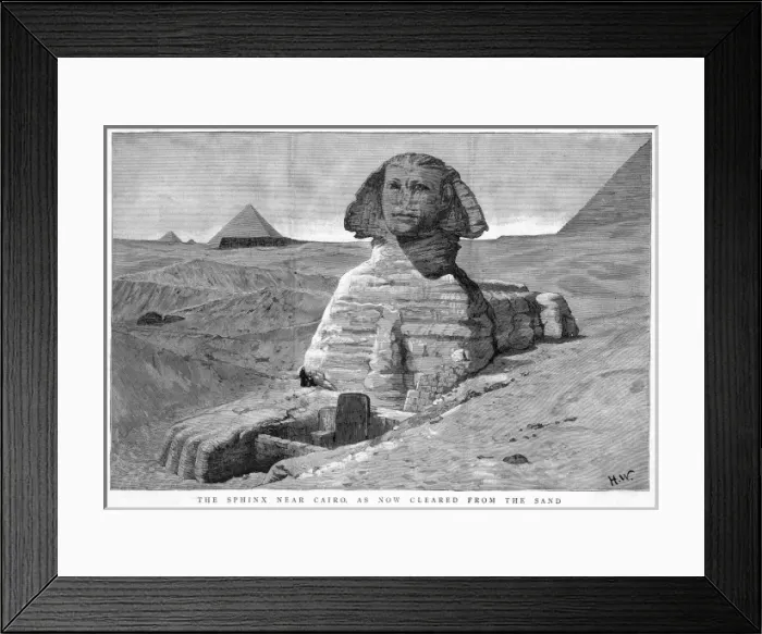Framed Print : Egypt Sphinx Framed Print : Egypt Sphinx