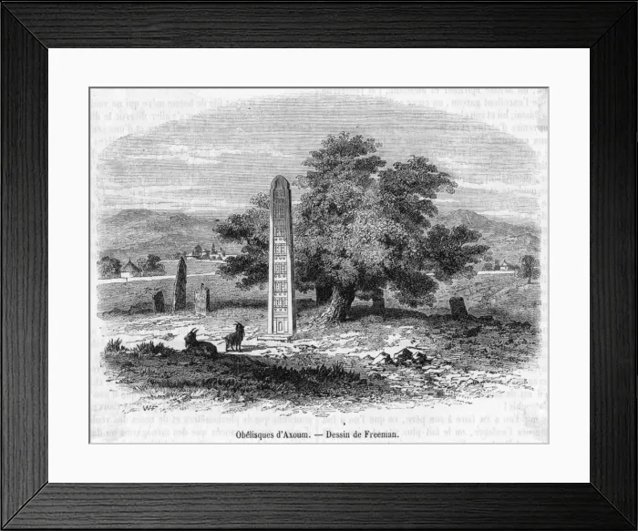 Framed Print : Ethiopia Aksum Framed Print : Ethiopia Aksum