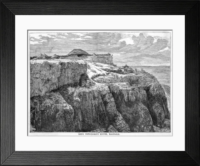 Framed Print : Ethiopia Magdala Framed Print : Ethiopia Magdala