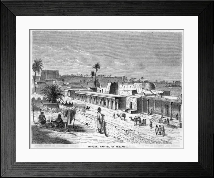 Framed Print : Libya Murzuq Framed Print : Libya Murzuq