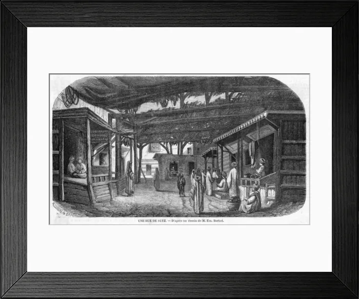 Framed Print : EGYPT SUEZ Framed Print : EGYPT SUEZ