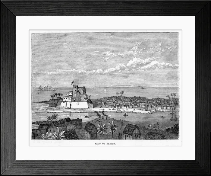 Framed Print : Ghana Elmina Framed Print : Ghana Elmina