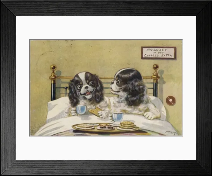 Framed Print : Breakfast in Bed Framed Print : Breakfast in Bed