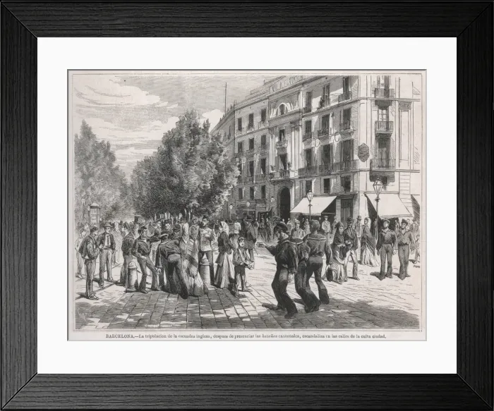 Framed Print : Drunken Sailors in Spain Framed Print : Drunken Sailors in Spain