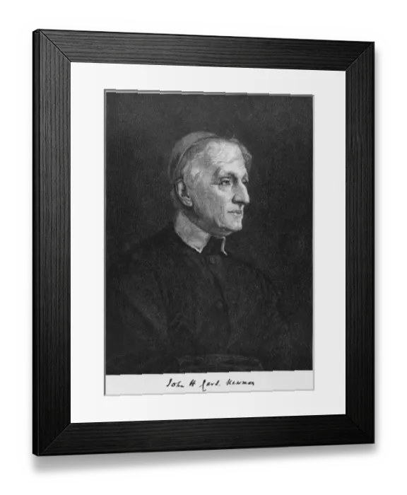 Framed Print : Jh Newman / Century 1882 Framed Print : Jh Newman / Century 1882