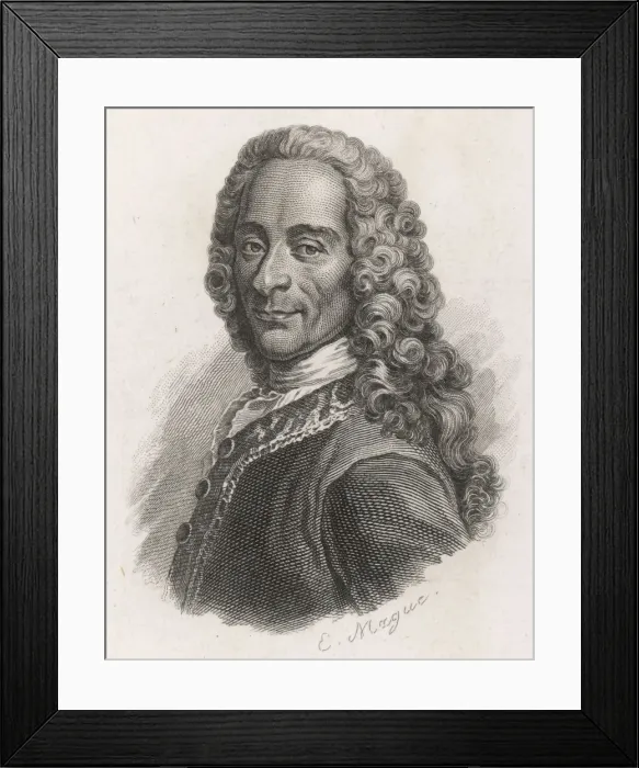 Framed Print : Voltaire Maguc Framed Print : Voltaire Maguc