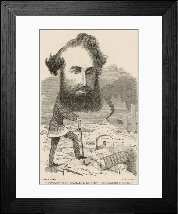 Framed Print : E Bulwer Lytton / Waddy 72 Framed Print : E Bulwer Lytton / Waddy 72