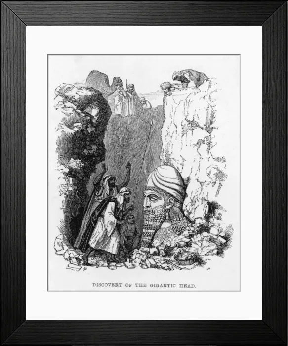 Framed Print : Iraq / Archaeology / Nineveh Framed Print : Iraq / Archaeology / Nineveh