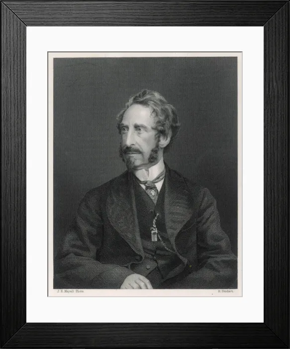 Framed Print : E Bulwer Lytton / Mayall Framed Print : E Bulwer Lytton / Mayall