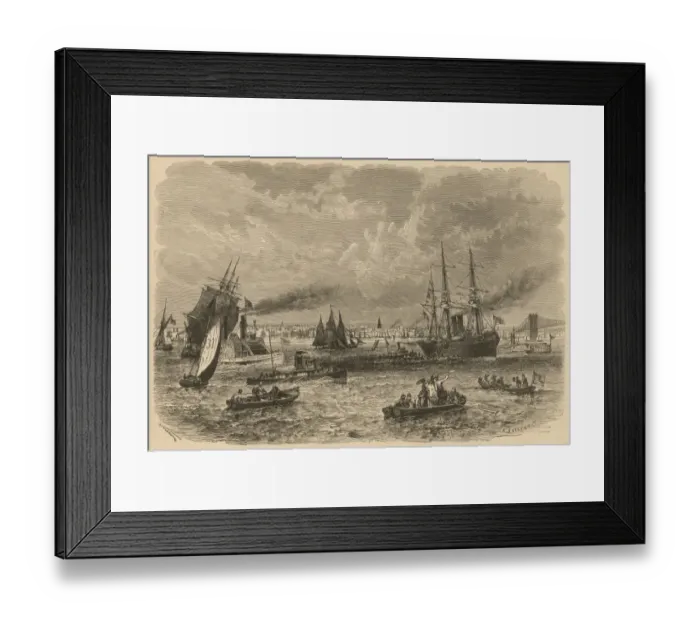 Framed Print : USA / New York / Harbour Framed Print : USA / New York / Harbour