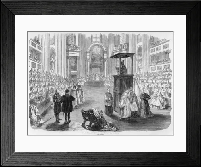 Framed Print : Pope Infallible Framed Print : Pope Infallible