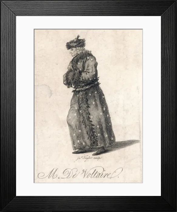 Framed Print : Voltaire Taylor Framed Print : Voltaire Taylor