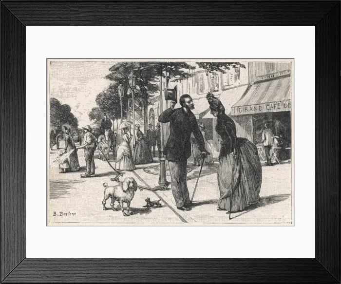 Framed Print : Doffing the Hat (C19) Framed Print : Doffing the Hat (C19)