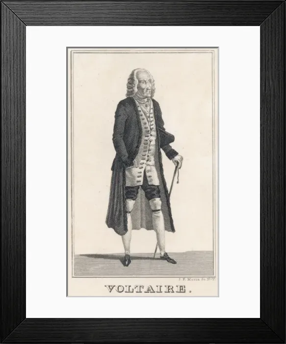 Framed Print : Voltaire Morin Framed Print : Voltaire Morin