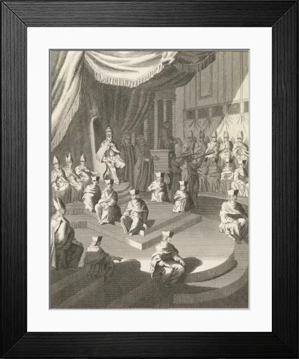 Framed Print : Papal Jubilee Announced Framed Print : Papal Jubilee Announced