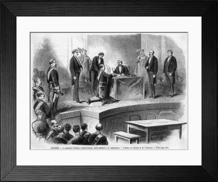 Framed Print : Serrano Accepts Framed Print : Serrano Accepts