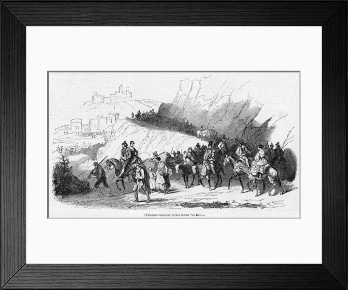 Framed Print : Refugees in Flight Framed Print : Refugees in Flight