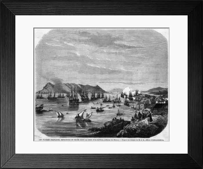 Framed Print : War with Morocco - 2 Framed Print : War with Morocco - 2
