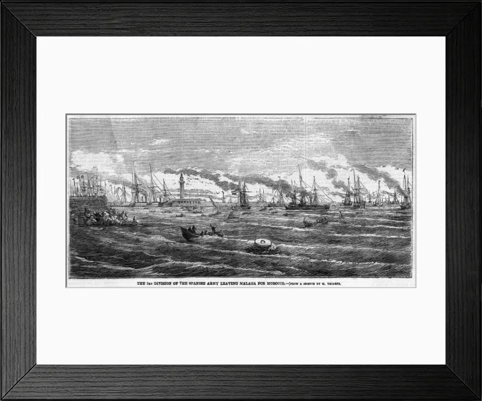 Framed Print : Leaving Malaga Framed Print : Leaving Malaga