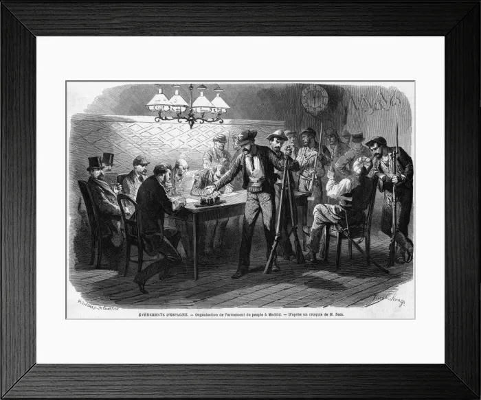 Framed Print : Madrid Insurgents Framed Print : Madrid Insurgents