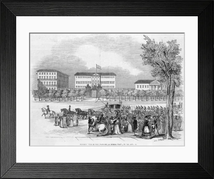 Framed Print : Isabela in Madrid Framed Print : Isabela in Madrid