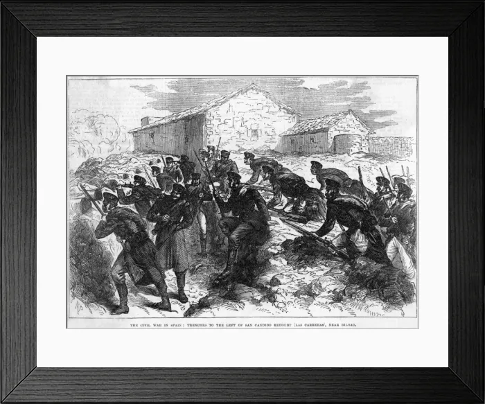 Framed Print : Fighting Near Bilbao Framed Print : Fighting Near Bilbao