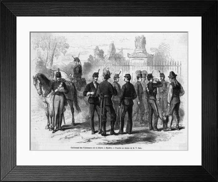Framed Print : Volunteers of Liberty Framed Print : Volunteers of Liberty