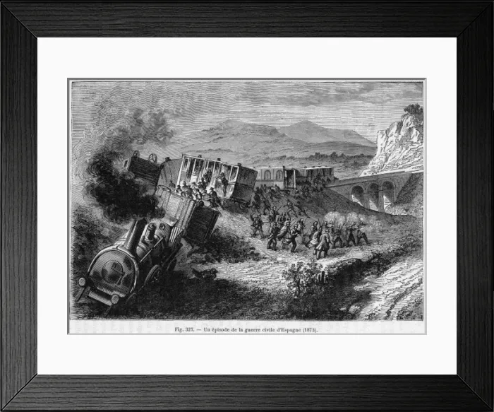 Framed Print : Carlist Wars Again Framed Print : Carlist Wars Again