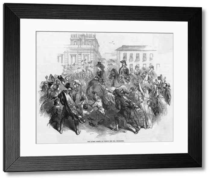 Framed Print : Isabela in Madrid Framed Print : Isabela in Madrid