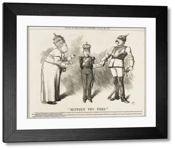 Framed Print : Alfonso and the Church Framed Print : Alfonso and the Church