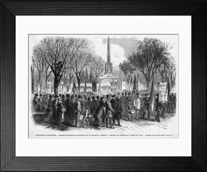 Framed Print : Republican Demo Framed Print : Republican Demo