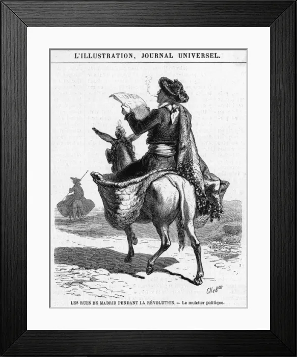 Framed Print : Muleteer and Manifesto Framed Print : Muleteer and Manifesto