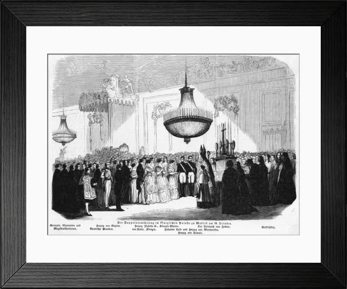 Framed Print : Isabela Marries Framed Print : Isabela Marries