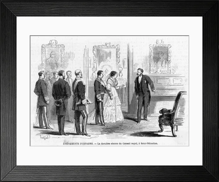 Framed Print : Isabelas Last Council Framed Print : Isabelas Last Council