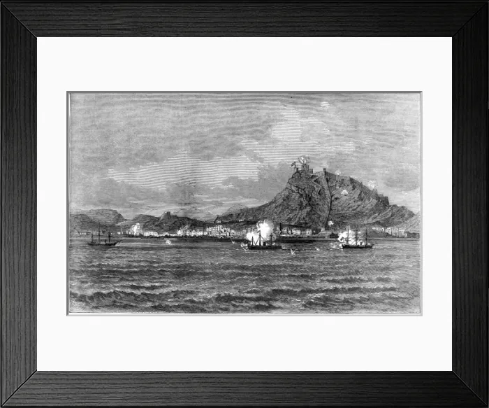 Framed Print : Alicante Besieged Framed Print : Alicante Besieged