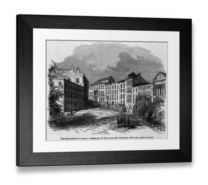 Framed Print : Madrid Insurrection 1 Framed Print : Madrid Insurrection 1