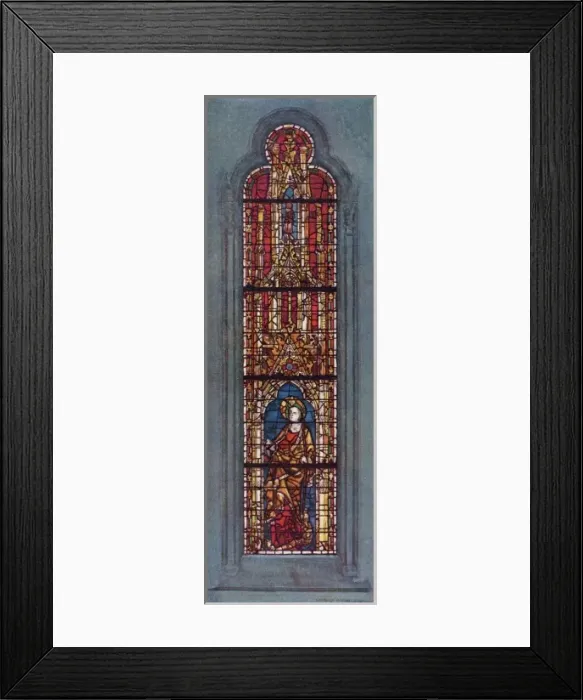 Framed Print : Stain Glass York Minster Framed Print : Stain Glass York Minster