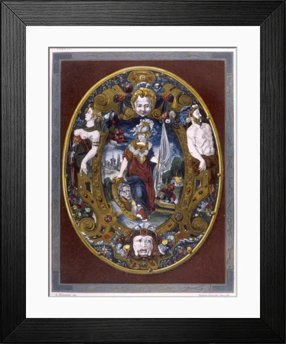 Framed Print : Limoges Enamel C16 Framed Print : Limoges Enamel C16