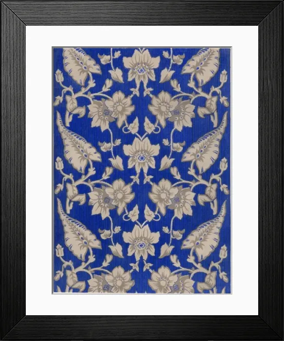 Framed Print : Spitalfields Brocade Framed Print : Spitalfields Brocade