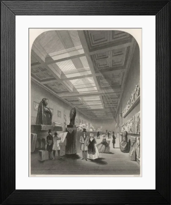 Framed Print : Brit Museum Elgin Room Framed Print : Brit Museum Elgin Room
