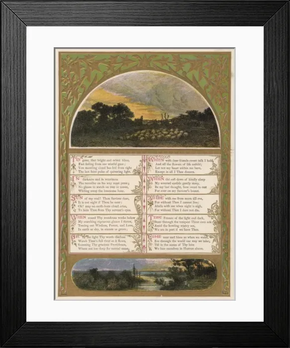 Framed Print : Tis Gone Text C1875 Framed Print : Tis Gone Text C1875