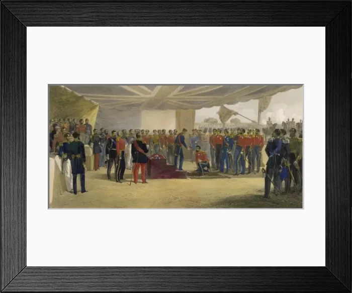 Framed Print : Officers Decorated Framed Print : Officers Decorated