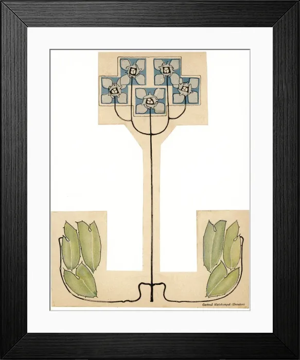 Framed Print : Square-Flowered Plant Framed Print : Square-Flowered Plant