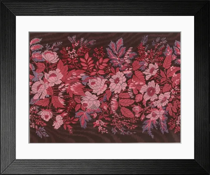 Framed Print : Spitalfields Brocade 2 Framed Print : Spitalfields Brocade 2