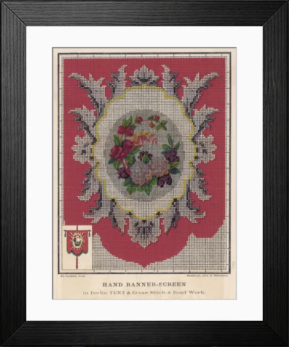 Framed Print : Hand Banner Screen Framed Print : Hand Banner Screen