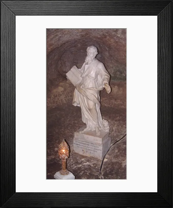 Framed Print : Statue of St. Paul / Malta Framed Print : Statue of St. Paul / Malta