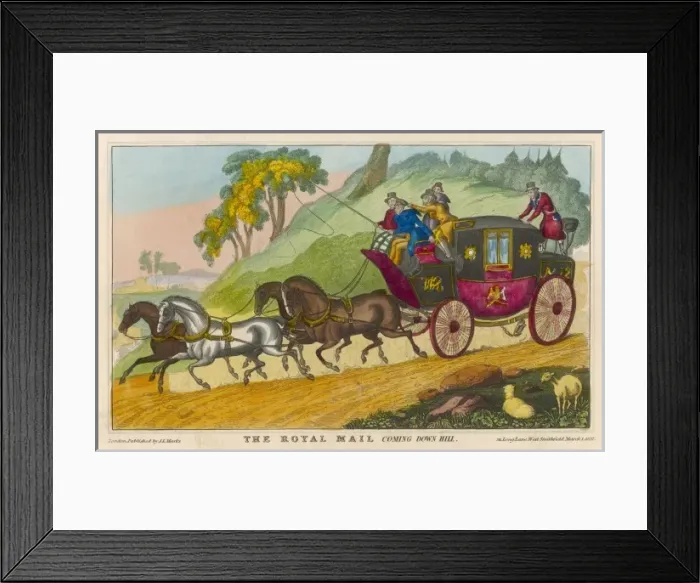 Framed Print : Royal Mail Coach Framed Print : Royal Mail Coach