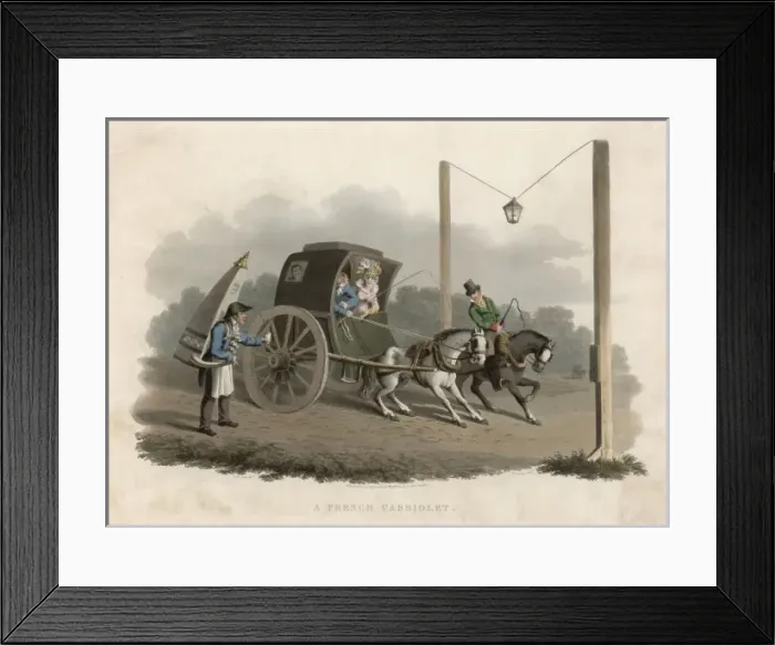 Framed Print : French Cabriolet Framed Print : French Cabriolet