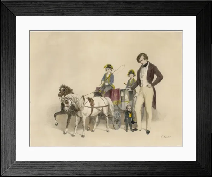 Framed Print : Tom Thumb / Pony Carriage Framed Print : Tom Thumb / Pony Carriage